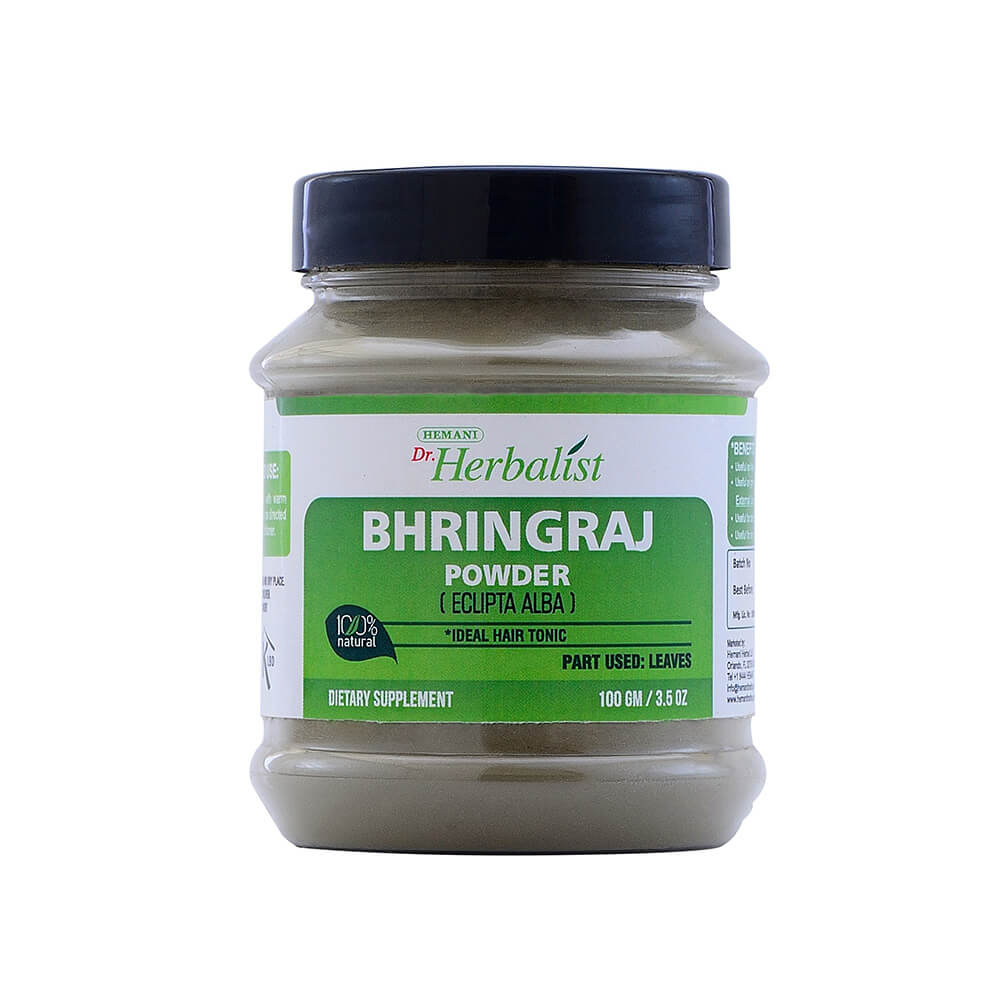 Herbalist Bhringraj Powder 100g for hair strengthening